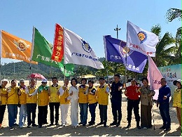 扶殘服務(wù) | 趣享運動，共浴陽光！廣東省第十屆盲人沙灘趣味運動會在珠海舉行